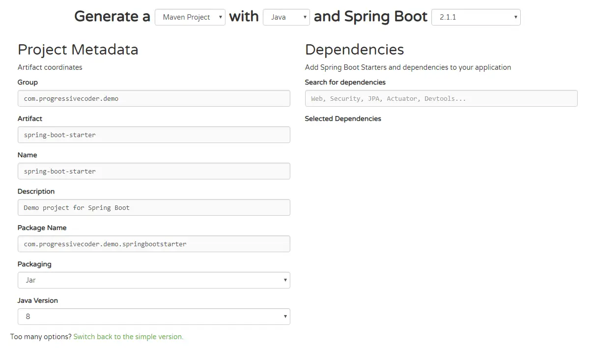learning spring boot from beginning