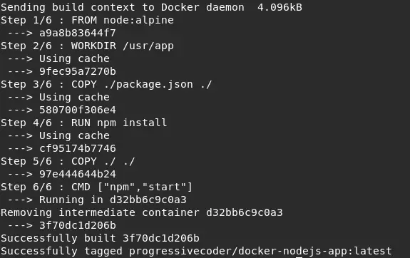 dockerfile for nodejs application